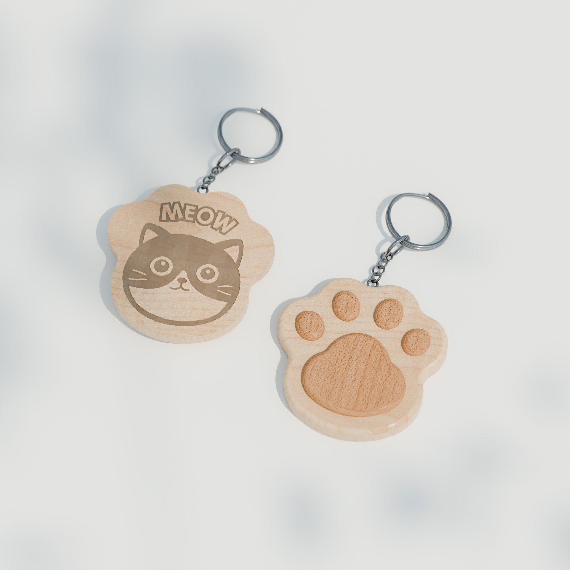 喵喵 - NFC感應擴香鑰匙圈